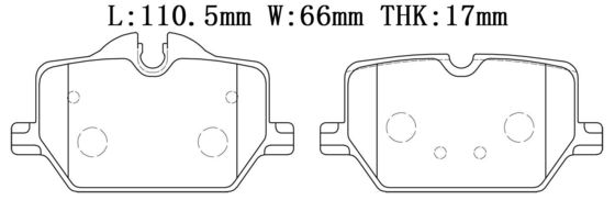 Mua 34206888835 BMW phanh đệm online manufacture
