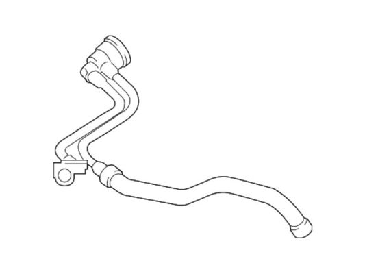 2575010100 Các bộ phận động cơ ống nước làm mát cho