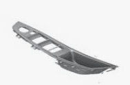 BMW 51417225879 Auto AC và điện bộ phận cửa trước tay cầm Trim - trái